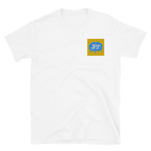 Chargers Embroidered Cloud Drip T
